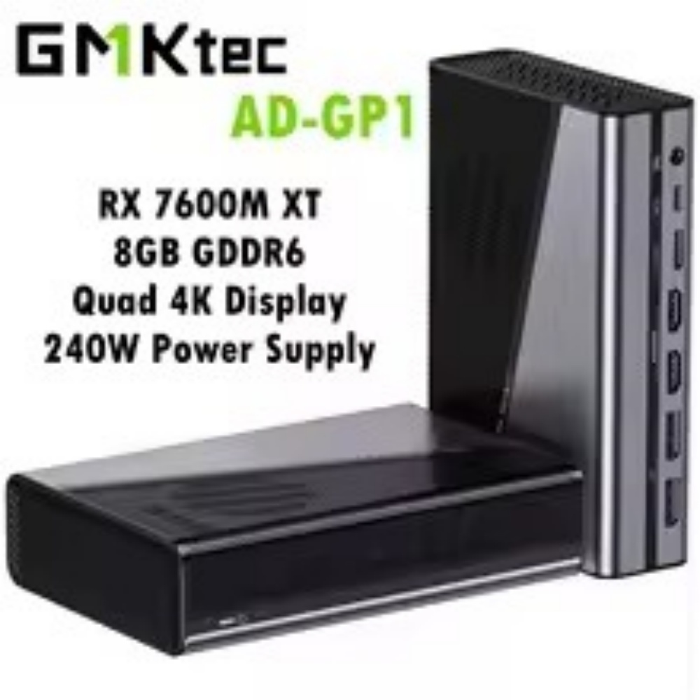 Turbo Boost Your Mini PC with GMKtec AD-GP1 RX 7600M XT Graphics