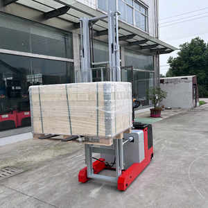 Reach Stacker Heftruck Prijs 1500Kg 4.5 Meter Elektrische Reach Truck Heftruck Voor Pijl Gangpad - Product Image 3