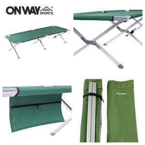 Cama de Campaña Plegable de Aluminio para 1 Persona, Modelo OW-193, para Acampar al Aire Libre - Product Image 5