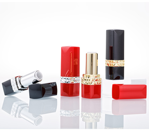 <span class=keywords><strong>Wow</strong></span> tubes de rouge à lèvres liquide de haute qualité conteneurs or argent carré vide tubes de rouge à lèvres - Product Image 1