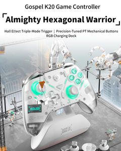Aolion K20 para Switch Pro/Lite, Joystick Inalámbrico/Alámbrico, Botón Turbo, Sensor de Movimiento, Activación con un Clic, Doble Hall Lineal - Product Image 3