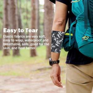 2023 لفافة ضمادة مرنة ذاتية اللصق للتعافي من الإصابات الرياضية إسعافات أولية للقطط والكلاب الطبية لفافة ذاتية اللصق - Product Image 3