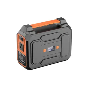 Powkey R100 nhà sản xuất Nhà cung cấp 100W Lithium ion công suất lớn ngoài trời di động năng lượng mặt trời Trạm điện cho cắm trại