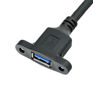 <b>Usb</b> 3.0 Extension <b>Cable</b> Male To Female With Screw Holes For Secure Connection Data Transfer - Product Image 1