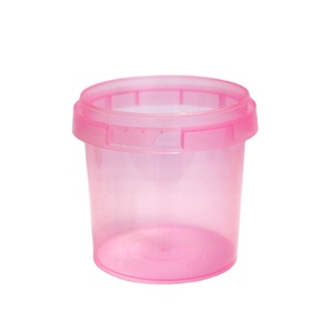Food Grade Transparent Plastic Container For Candy And Plastic Candy Jar Hot Sale