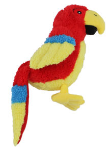 חדש גור רך ממולא תוכי צורת בפלאש כלב צעצועי עם squeakers בסין - Product Image 2