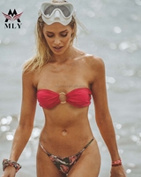 Bikini string personnalisé, tendances 2024, autocollants écologiques d'hygiène, maillots de bain pour femmes