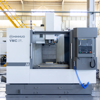 Nouvelle fraiseuse CNC verticale avec broches simples de capacité robuste et roulement d'engrenage de moteur fiable