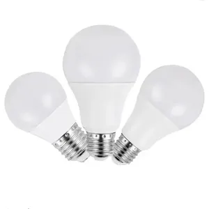 china high power modern e27 9w 12w 30w home yellow white light led bulb lamp with plastic cover