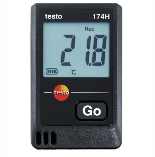 testo 174 H - Mini data logger for temperature and humidity with USB-C and PC Software
