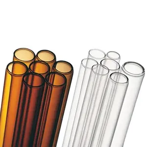 Hot Selling Duurzaam Met Behulp Van Helder Gekleurde Farmaceutische Borosilicaat Glazen Buis Voor India