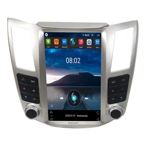 12,1 дюймовый Android 10,0 GPS навигация радио с HD сенсорным экраном Поддержка Carplay для 2004-2008 Lexus RX330 RX350 RX400
