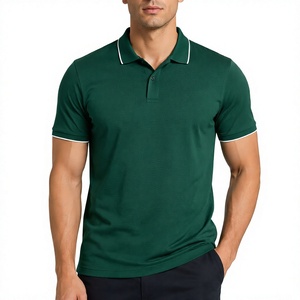 Camisa Polo Pique para Hombre, Manga Corta, con Botones, Informal, Tejida, Uniforme de Golf y Tenis, Proveedor Mayorista, Impresión de Logotipo Personalizado 2026 - Product Image 3