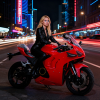 Vélo Électrique Adulte Mototec 72V Économique avec Phares de Virage au Lithium Sans Balais pour la Mobilité Urbaine Intelligente