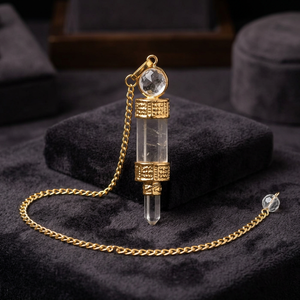 Natural Crystal Quartz Body <b>Chain</b> Gold Plated Vintage Style Box <b>Chain</b> Unisex Jewelry Everyday Wear - Product Image 2