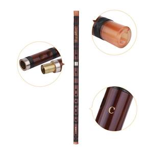 <span class=keywords><strong>Flauta</strong></span> Dizi de Bambú Amargo, Instrumento Tradicional Chino en Clave C con Nudo Chino para Principiantes - Product Image 5