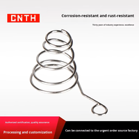 Ressort de compression cylindrique en fil plat d'acier inoxydable 304 sur mesure, utilisé pour activer le commutateur