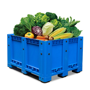 Cao cứng nhắc HDPE lớn tái sử dụng rắn bên <span class=keywords><strong>Pallet</strong></span> <span class=keywords><strong>container</strong></span> hộp và Thùng thùng hàng hóa & Thiết bị lưu trữ để bán - Product Image 2