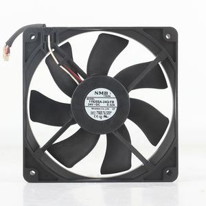 原装NMB 5V 12V 48V DC 24V 0.32A交流EC 12025 120x12 0x 25mm 12CM功率转换器机箱三线11925SA-24Q-FB冷却风扇 - Product Image 1