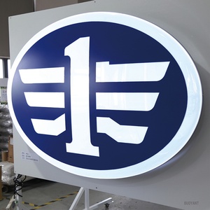 Buoyant Custom Outdoor Lightbox 3d Illuminated <b>Channel</b> Letter Stainless Steel Sign Led Advertising logo Acrylic LED Light Box - Product Image 5