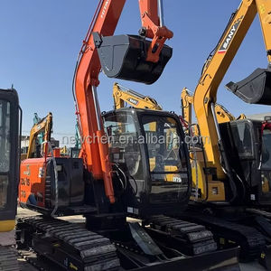 HITACHI มือสอง ZX70เครื่องขุดไฮดรอลิกขนาดเล็ก7ตันรถขุดขนาดเล็กพร้อมส่วนประกอบหลักมอเตอร์กระปุกเกียร์ปั๊มเกียร์ - Product Image 1