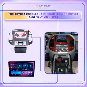 Maisimei פופולרי המכונית dvd מסגרת 10 אינץ 'met מכונית שחור dvd מסגרת 2004-2011 עבור מיצובישי pajero v73 v60 68 lhd עם כבל - Product Image 4