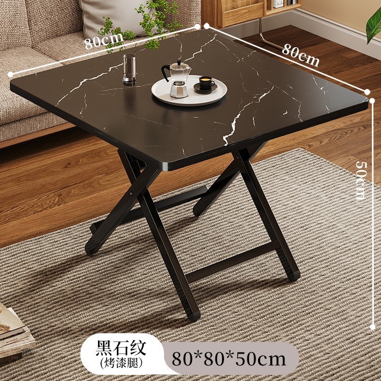 Black stone grain pattern-808050-h-shaped-black baked finish leg