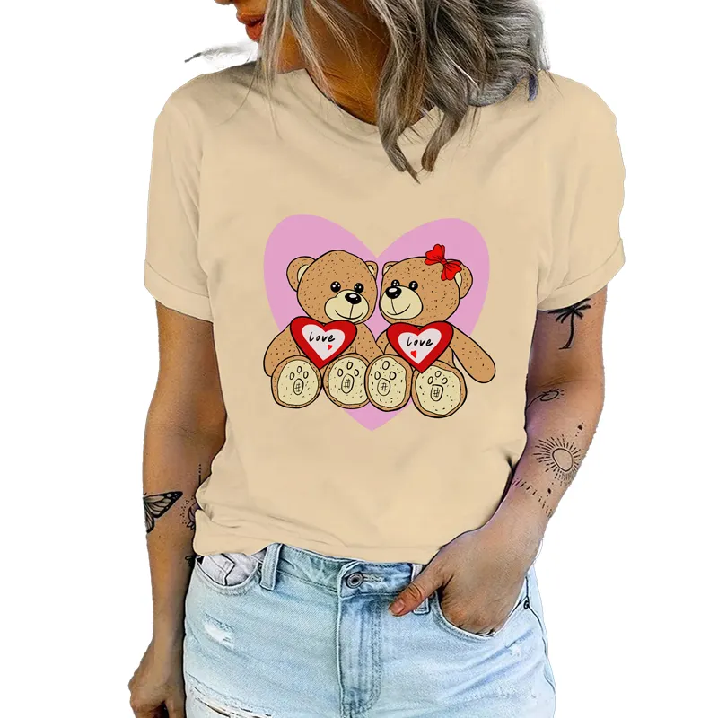 Camiseta feminina casual com estampa sexy punk fashion harajuku vintage, top gótico para mulheres por atacado