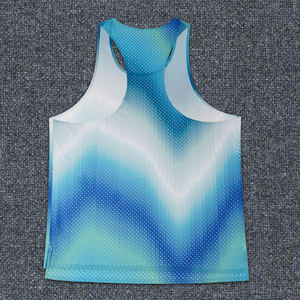 Canotta Personalizzata 100% Poliestere Senza Maniche, Stampa Sublimatica Integrale per Corsa e Maratona - Product Image 2
