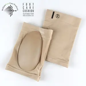 Coussinets métatarsiens de pansement élastique orthopédique de soutien de voûte plantaire de boule de coussin d'avant-pied de Silicone pour le pied plat