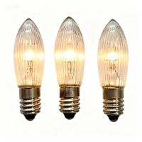 E10 C6 23V3W, 34V3W Weihnachtslichtbirnen für Schwedische Kerzenbögen