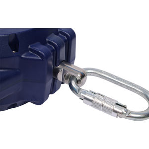 सी प्रमाणित ओएम 10 मीटर 100 किलो स्टेनलेस स्टील तार रस्सी गिरने से सुरक्षा सुरक्षा के लिए स्वयं रिट्रेटिंग लाइफलाइन - Product Image 5