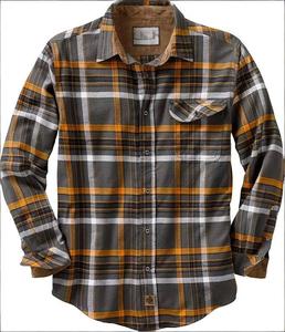Camisa <span class=keywords><strong>de</strong></span> Franela Gruesa a Cuadros para <span class=keywords><strong>Hombre</strong></span> con Ribete <span class=keywords><strong>de</strong></span> Pana, Camisa Casual <span class=keywords><strong>de</strong></span> <span class=keywords><strong>Trabajo</strong></span> para Otoño e Invierno, Top Cálido para Exteriores, Logotipo Personalizado - Product Image 4