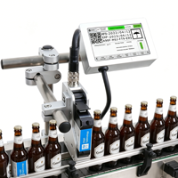 Impresora de Inyección de Tinta de Alta Velocidad de 12,7 mm T180E en Línea, Impresora de Fecha de Caducidad, Máquina de Codificación de Códigos de Barras Industrial Automática DOCOD de 5 Pulgadas