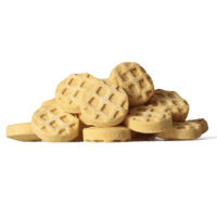 Friandises lyophilisées en forme de gaufre pour animaux de compagnie, à base de viande crue naturelle, pour chats et chiens – Collations saines quotidiennes