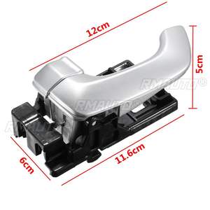 # Manija Interior de Puerta Delantera Izquierda/Derecha 826102G000K2, Lado del Conductor, Plateada/Negra para KIA Optima 2006 2007 2008 2009 2010 - Product Image 6