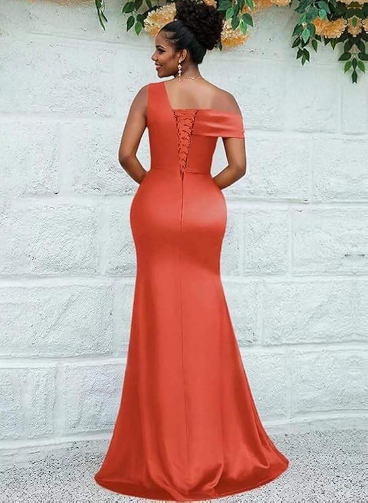wedding dresses for bridesmaids orange