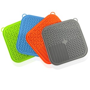Custom Pet Lick Pad mit Saugnäpfen Silikon Leck matte Slow Feeder für Hunde und Katzen - Product Image 1