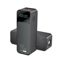 Chargeur externe portable USB/Type-C pour ordinateur portable avec écran numérique, PD140W, batterie externe de grande capacité 27000mAh, intégré, qualité originale