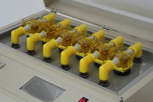 Probador dieléctrico de 6 tazas directo del fabricante Probador de aceite aislante automático con voltaje de 220V Garantía de 1 año - Product Image 2