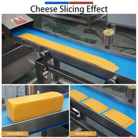 Machine à trancher le fromage automatique FC-160, machine à découper les portions de cheddar avec commande PLC