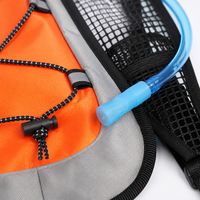 Sac à dos d'hydratation léger en polyester Ripstop pour cyclisme et randonnée en extérieur, personnalisable avec logo, OEM/ODM acceptable, vente en gros 2026