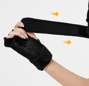 Gants de gymnastique sans doigts en néoprène avec poignées pour l'haltérophilie et l'entraînement sportif - Product Image 6