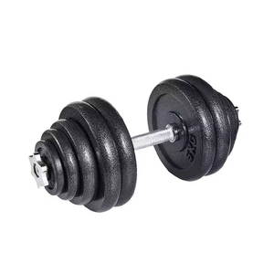 VIGFIT - Juego de Mancuernas Ajustables de 15-30 kg con Acabado en Barniz Negro para Entrenamiento de Fuerza y Fitness - Product Image 3