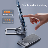 Table moins chère réglable en aluminium bureau Flexible universel pliable bureau portable support de montage de téléphone de table
