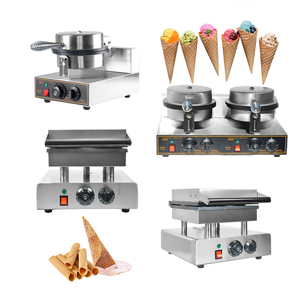 <span class=keywords><strong>Gaufrier</strong></span> pour fabriquer des cônes à crème glacée, antiadhésif, électrique, 110v, 220v, appareil Commercial pour snacks, nouveau modèle, bon marché - Product Image 1