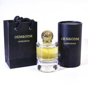 Envase de <span class=keywords><strong>Perfume</strong></span> de Vidrio de 30ml, 50ml, 100ml con Caja, Cilíndrico, Ecológico, Disponible en Stock, con MOQ Bajo - Product Image 2