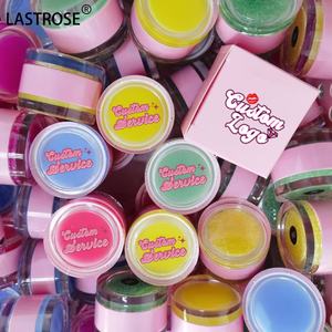 6 saveurs Vegan Fruit Lip Scrub 2 en 1 Moustirzing Lip Balm Care Mask Private Label Pink Your Logo Sugar Lip Scrub - Product Image 4