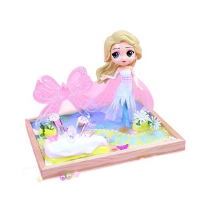 Nouvelle lampe de nuit Elsa à changement de couleur pour enfants de 7 à 14 ans, artisanat en résine époxy DIY avec argile colorée - Product Image 5