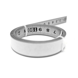 1-5m Edelstahl-Gehrungslineal Maßband Selbstklebend Metrische Skala Rostfrei Langlebig und Verschleißfest Lineal - Product Image 4